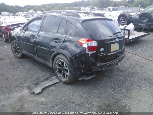 JF2GPADC1F8278857 - 2015 SUBARU XV CROSSTREK 2.0 PREMIUM BLACK photo 3