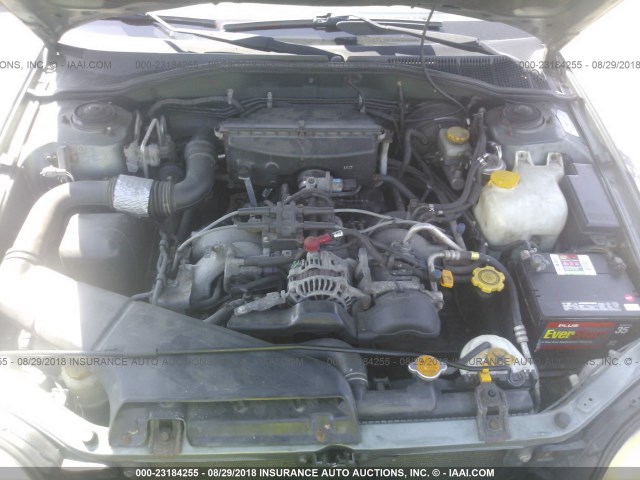 4S3BH675627629908 - 2002 SUBARU LEGACY OUTBACK AWP 绿色 照片 10