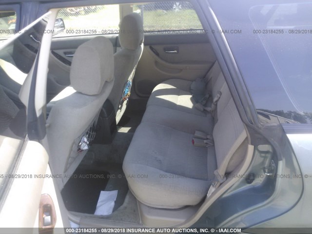 4S3BH675627629908 - 2002 SUBARU LEGACY OUTBACK AWP 绿色 照片 8
