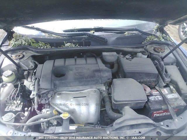 4T4BF3EK6BR180813 - 2011 TOYOTA CAMRY SE/LE/XLE 灰色 照片 10