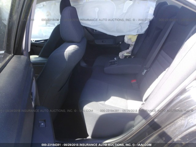 4T1BF1FK1HU382058 - 2017 TOYOTA CAMRY LE/XLE/SE/XSE BLACK photo 8
