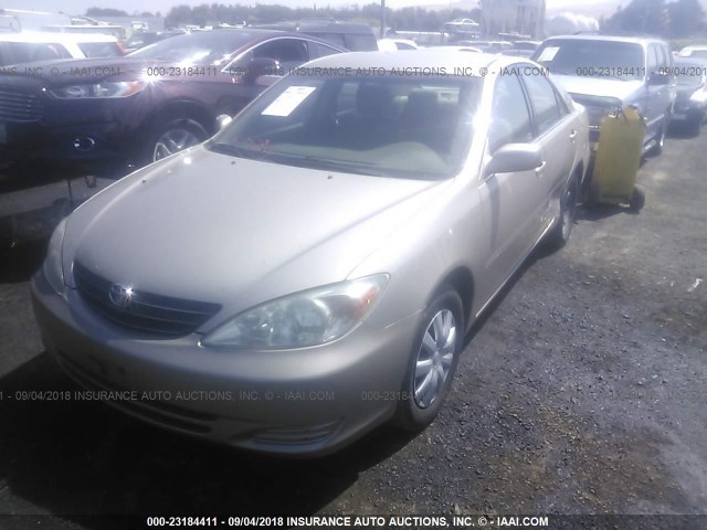 4T1BE32K14U296313 - 2004 TOYOTA CAMRY LE/XLE/SE 金色 照片 2