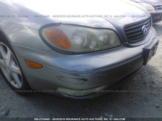 JNKDA31A74T205809 - 2004 INFINITI I35 GRAY photo 6