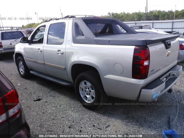 3GNEC12J77G246663 - 2007 CHEVROLET AVALANCHE C1500 TAN photo 3