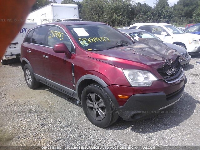 3GSCL33P78S710827 - 2008 SATURN VUE XE RED photo 1