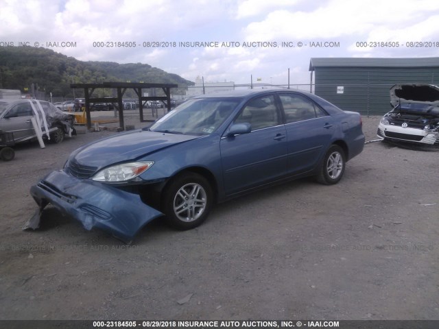 4T1BE30K73U741610 - 2003 TOYOTA CAMRY LE/XLE/SE 蓝色 照片 2
