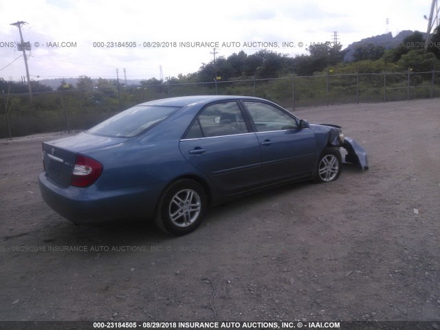 4T1BE30K73U741610 - 2003 TOYOTA CAMRY LE/XLE/SE 蓝色 照片 4