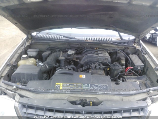 1FMZU73KX3UC39176 - 2003 FORD EXPLORER XLT/XLT SPORT/NBX 棕色 照片 10