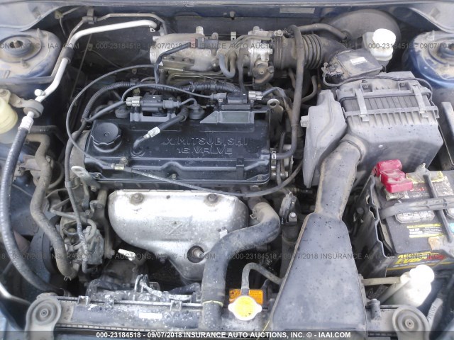 JA3AJ26E66U071283 - 2006 MITSUBISHI LANCER ES Navy photo 10