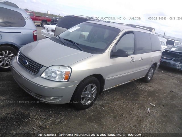 2FMDA58286BA08660 - 2006 FORD FREESTAR LIMITED SILVER photo 2