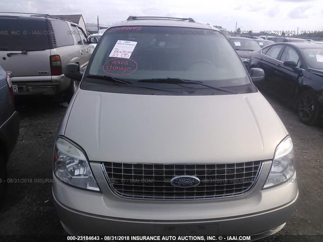 2FMDA58286BA08660 - 2006 FORD FREESTAR LIMITED SILVER photo 6