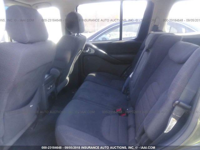 5N1AR18W25C733645 - 2005 NISSAN PATHFINDER LE/SE/XE 金色 照片 8