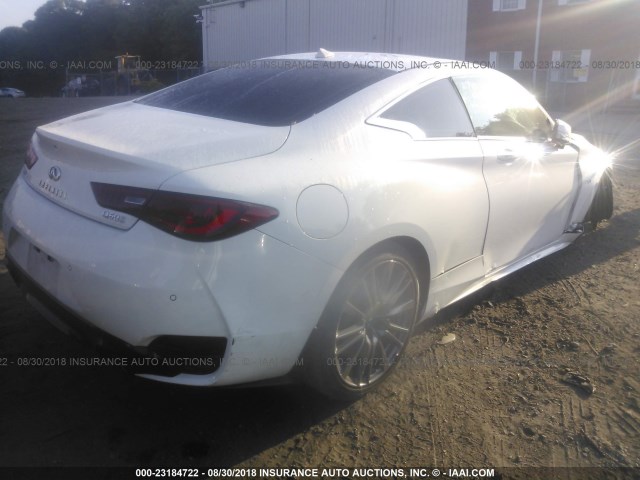 JN1EV7EL3HM553509 - 2017 INFINITI Q60 PREMIUM/SPORT WHITE photo 4