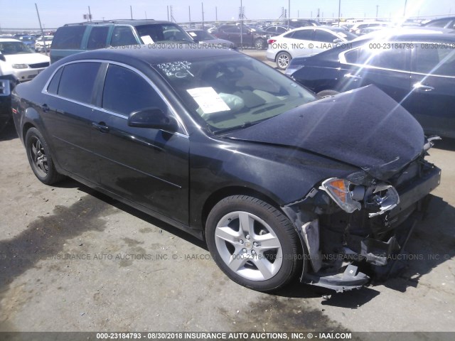 1G1ZB5E01CF194913 - 2012 CHEVROLET MALIBU LS 黑色 照片 1