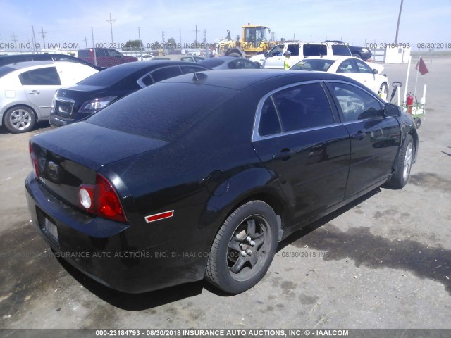 1G1ZB5E01CF194913 - 2012 CHEVROLET MALIBU LS 黑色 照片 4