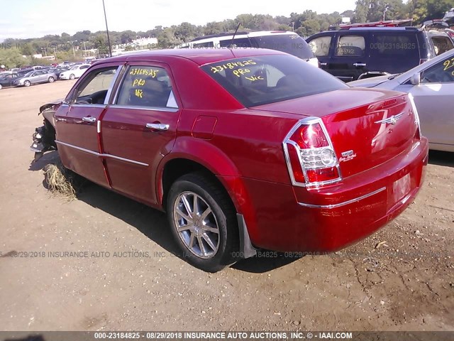 2C3KK53G58H128917 - 2008 CHRYSLER 300 TOURING RED photo 3