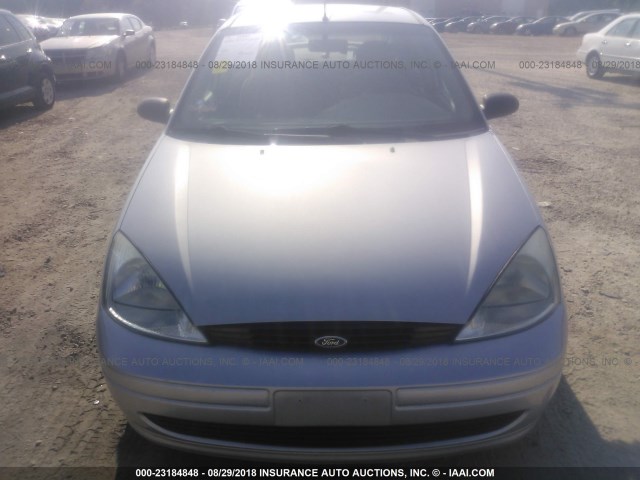 1FAFP33P02W230515 - 2002 FORD FOCUS LX ნაცრისფერი ფოტო 6