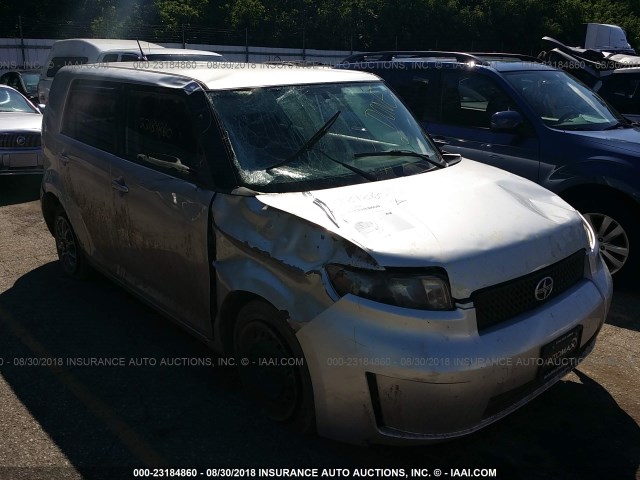 JTLKE50E391060868 - 2009 TOYOTA SCION XB Plata foto 1