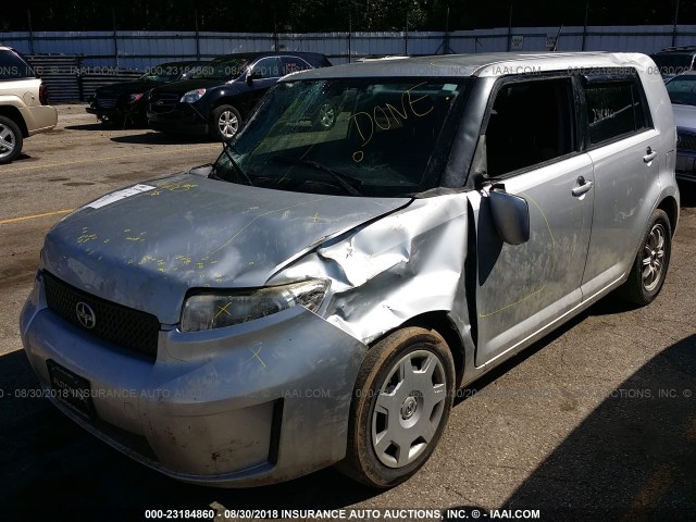 JTLKE50E391060868 - 2009 TOYOTA SCION XB Plata foto 2