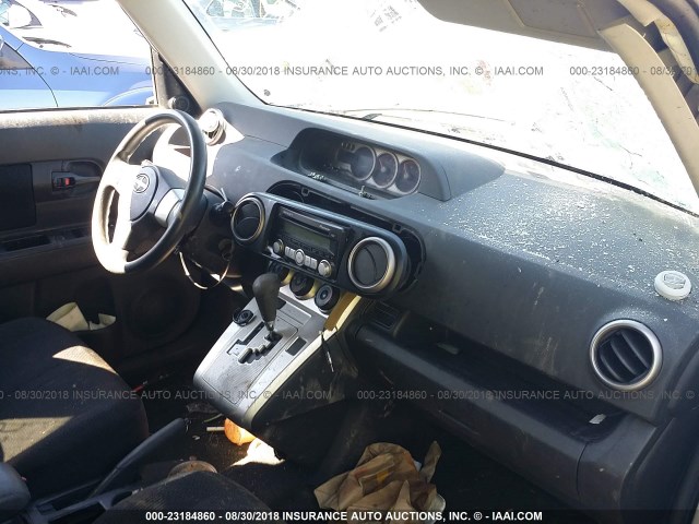 JTLKE50E391060868 - 2009 TOYOTA SCION XB Plata foto 5