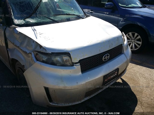 JTLKE50E391060868 - 2009 TOYOTA SCION XB Plata foto 6