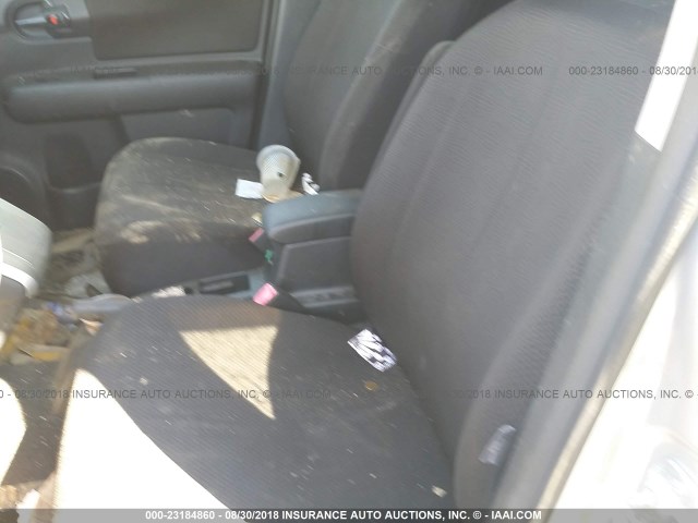 JTLKE50E391060868 - 2009 TOYOTA SCION XB Plata foto 8