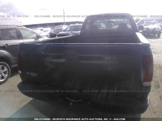 2FTPF17Z61CA90689 - 2001 FORD F150 PURPLE photo 6