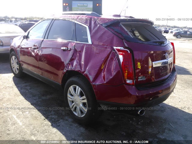 3GYFNBE31GS518593 - 2016 CADILLAC SRX LUXURY COLLECTION RED photo 3