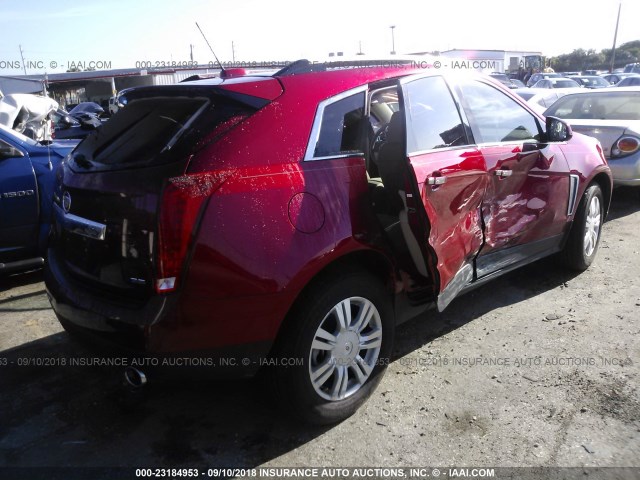 3GYFNBE31GS518593 - 2016 CADILLAC SRX LUXURY COLLECTION RED photo 4