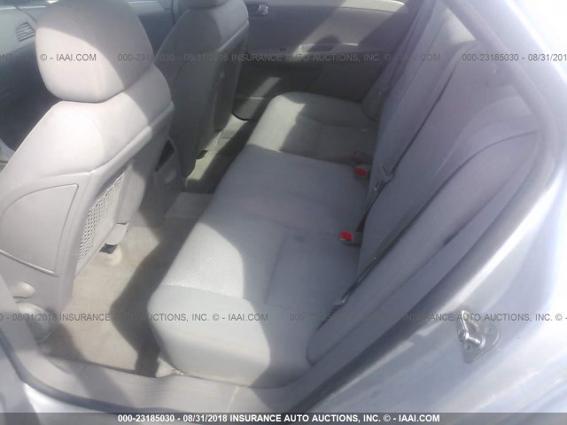 1G1ZH57B39F166696 - 2009 CHEVROLET MALIBU 1LT SILVER photo 8