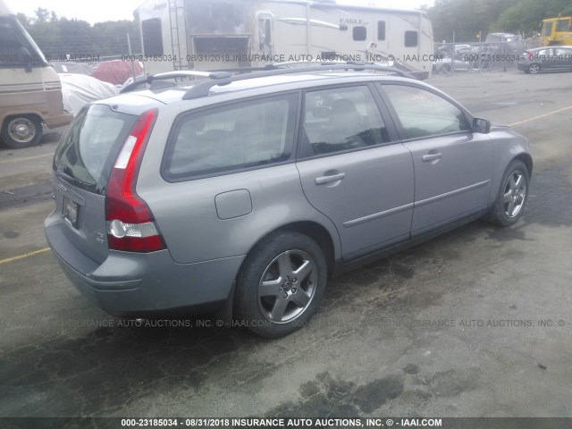 YV1MJ682X62168503 - 2006 VOLVO V50 T5 GRAY photo 4