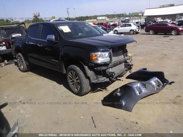 1GTG6CE35F1173355 - 2015 GMC CANYON SLT BLACK photo 1