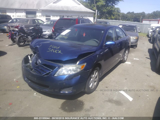 4T1BF3EK6BU751081 - 2011 TOYOTA CAMRY SE/LE/XLE ლურჯი ფოტო 2