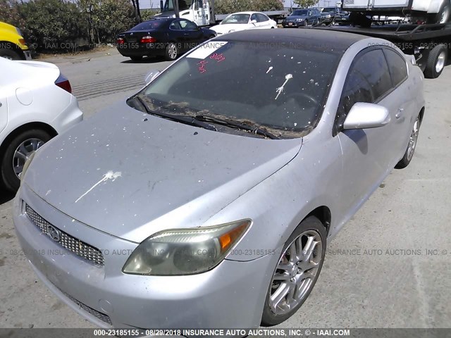JTKDE177750044511 - 2005 TOYOTA SCION TC 银色 照片 2