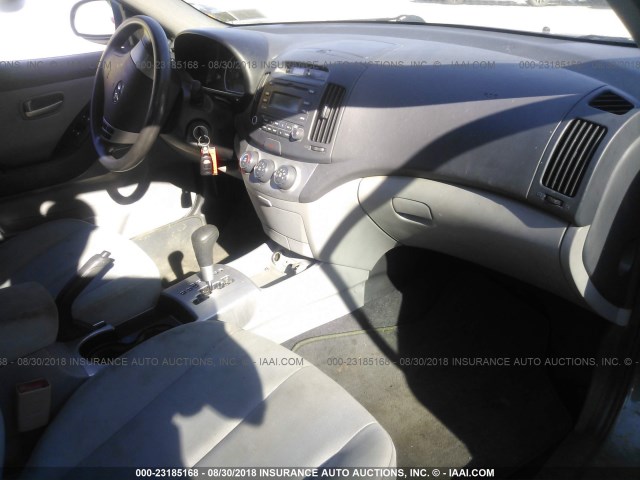 KMHDU46D79U668015 - 2009 HYUNDAI ELANTRA GLS/SE GRAY photo 5