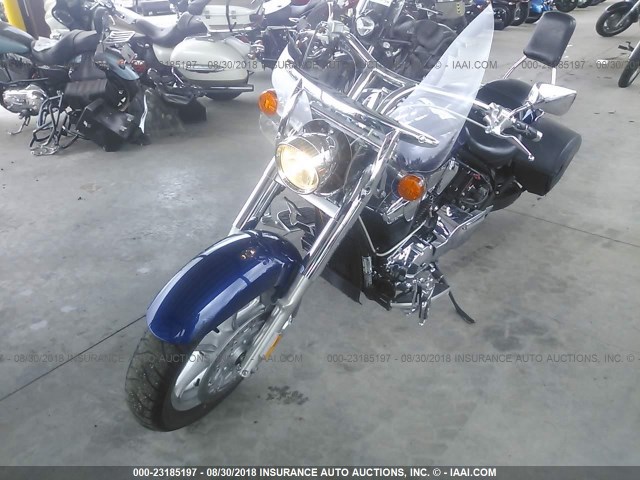 JH2SC6676AK000928 - 2010 HONDA VT1300 CT BLUE photo 2