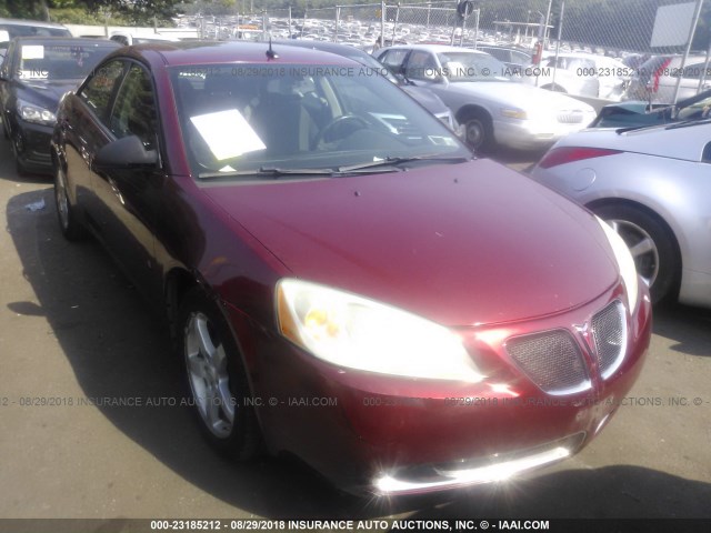 1G2ZG57N284121400 - 2008 PONTIAC G6 SE RED photo 1