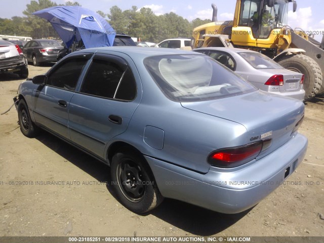 1Y1SK536XRZ045855 - 1994 GEO PRIZM LSI BLUE photo 3