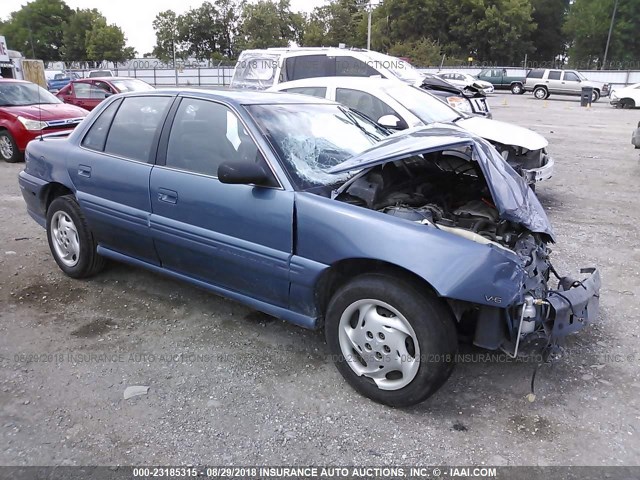 1G2NE52M3WM516671 - 1998 PONTIAC GRAND AM SE BLUE photo 1