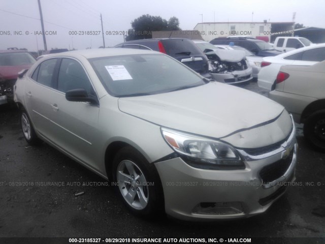 1G11B5SL9FF164316 - 2015 CHEVROLET MALIBU LS ოქროსფერი ფოტო 1