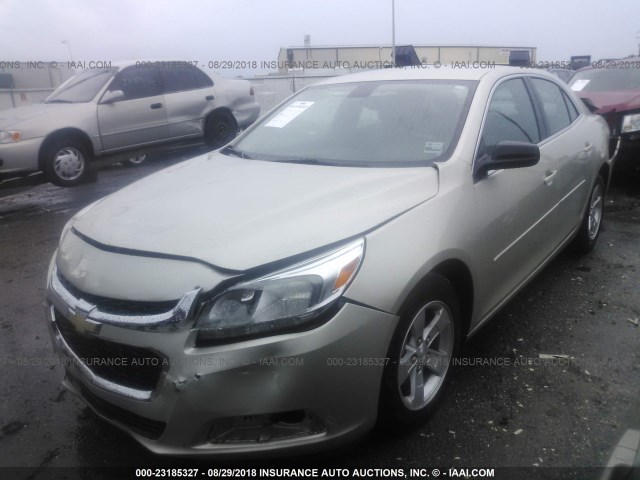 1G11B5SL9FF164316 - 2015 CHEVROLET MALIBU LS ოქროსფერი ფოტო 2
