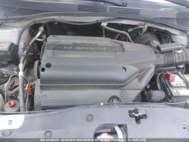 5FNRL18063B044213 - 2003 HONDA ODYSSEY EXL SILVER photo 10