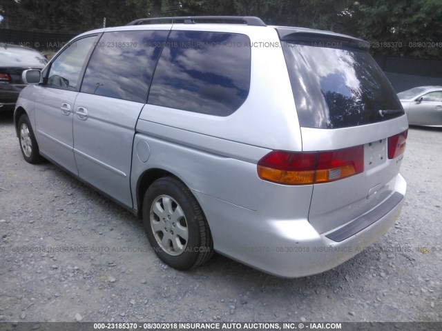 5FNRL18063B044213 - 2003 HONDA ODYSSEY EXL SILVER photo 3