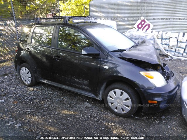 JTKKT604965015154 - 2006 TOYOTA SCION XA შავი ფოტო 1