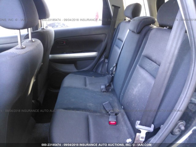 JTKKT604965015154 - 2006 TOYOTA SCION XA შავი ფოტო 8