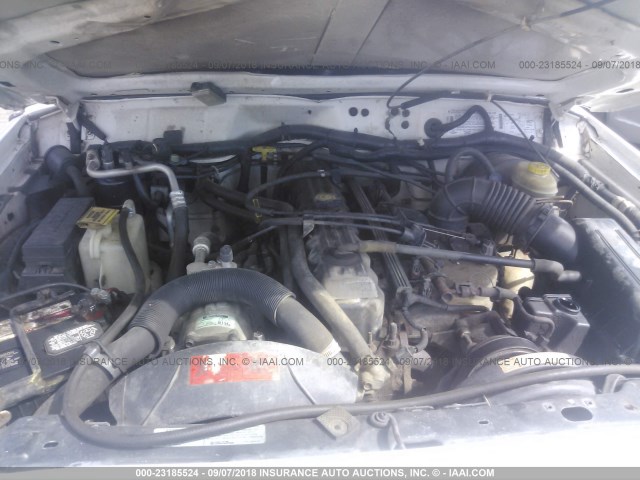 1J4FF68S2XL649027 - 1999 JEEP CHEROKEE SPORT/CLASSIC თეთრი ფოტო 10