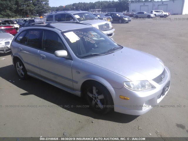 JM1BJ245731206390 - 2003 MAZDA PROTEGE PR5 SILVER photo 1