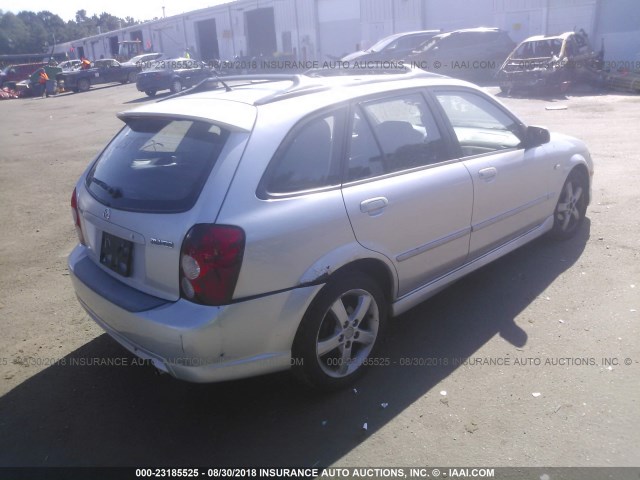 JM1BJ245731206390 - 2003 MAZDA PROTEGE PR5 银色 照片 4