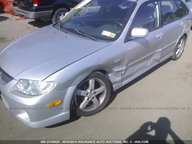 JM1BJ245731206390 - 2003 MAZDA PROTEGE PR5 银色 照片 6