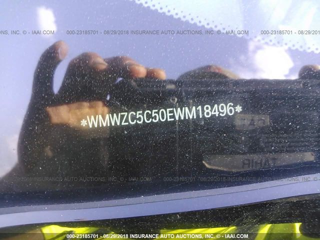 WMWZC5C50EWM18496 - 2014 MINI COOPER S COUNTRYMAN BROWN photo 9